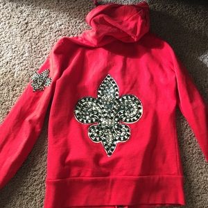 Twisted heart sweat jacket!