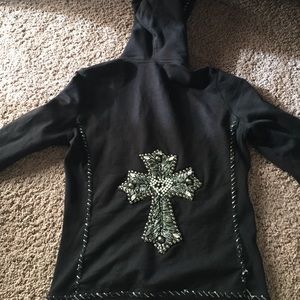 Twisted heart sweat jacket!