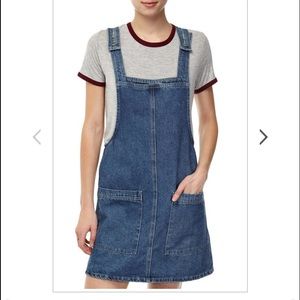 NWT Cotton On Overall Denim Jean Dress Size US 4
