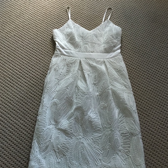 White beautiful cocktail dress !!! NWT