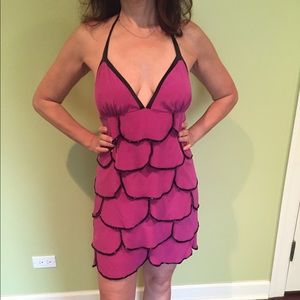 Bebe mini halter dress, size medium