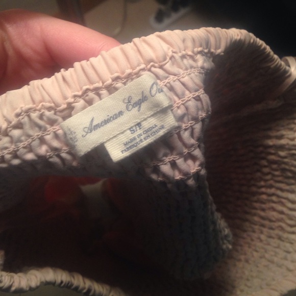 AE pink strapless dress - Picture 2 of 3