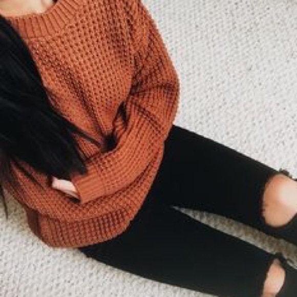 Merona Sweaters - ✅Cozy Orange Sweater