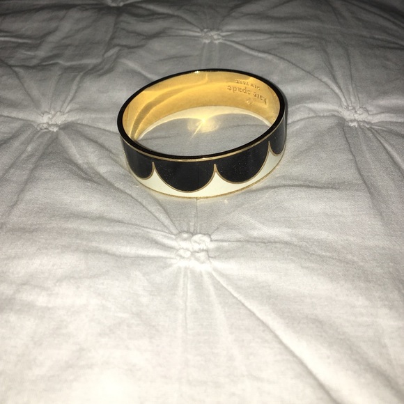 Kate Spade Black & White Bangle