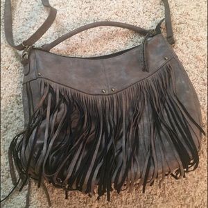 Fringe tote