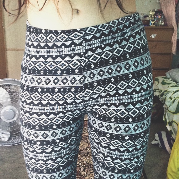 Tribal leggings from wet seal.