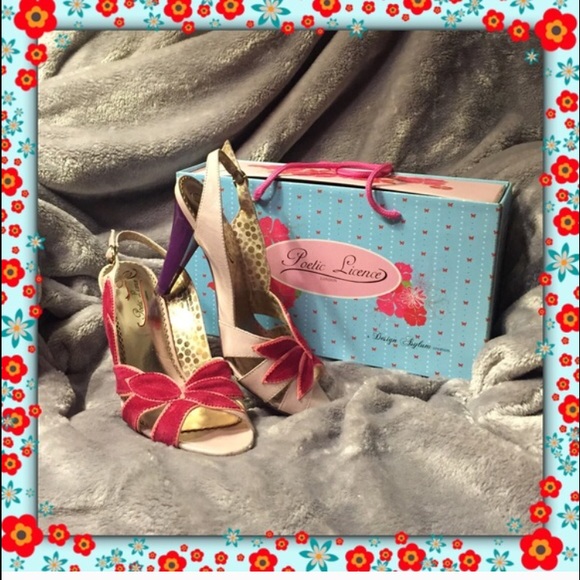 Adorable Poetic license sling backs - Picture 1 of 3