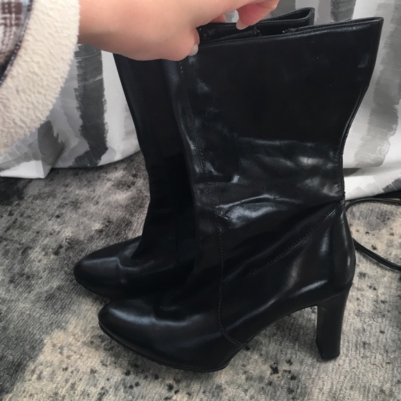 Cole Haan Shoes - Cole Haan Black Leather Boots