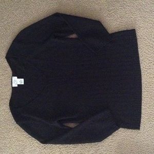 Ann Taylor. Loft. black long sleeve shirt.