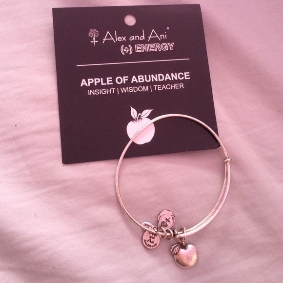 Alex and Ani Apple Bracelet
