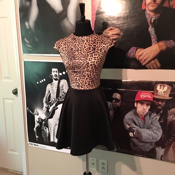 Cheetah Print Dress!
