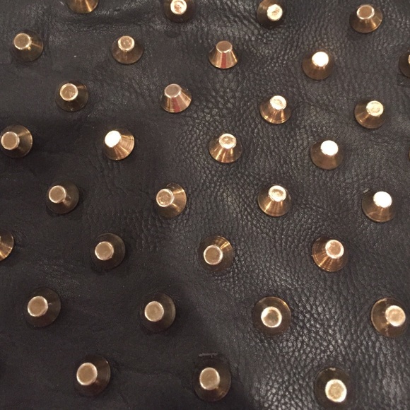 large studded black bag - Picture 2 of 4