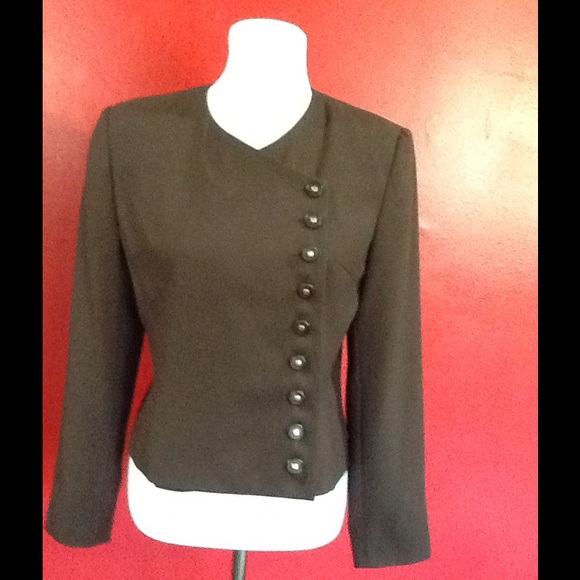 Brown Morton Bernard Blazer; Size 8