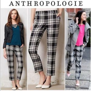 Gorgeous Leifsdottir crop plaid pant size 4