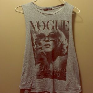 Vogue graphic Tank
