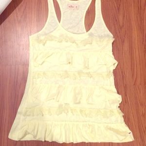 Hollister Yellow Tanktop