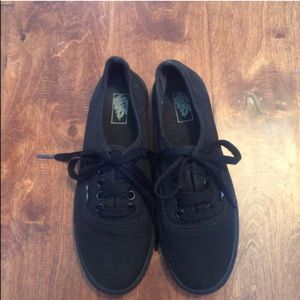 Black Vans