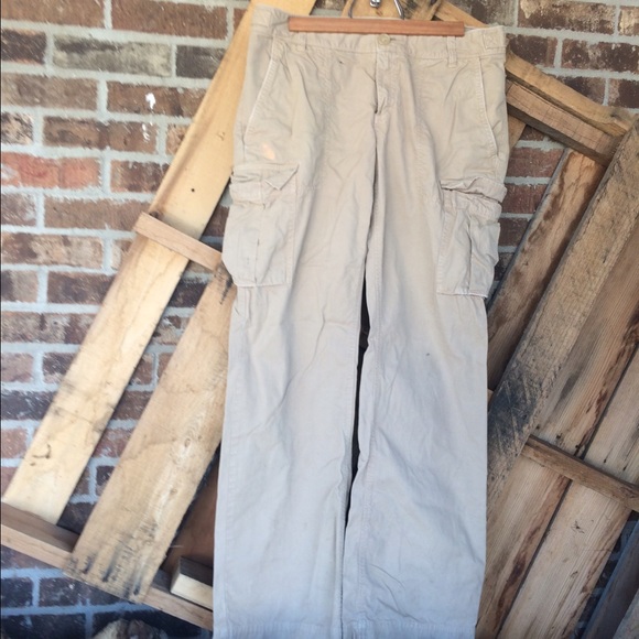 Banana Republic Khaki Cargo Pants