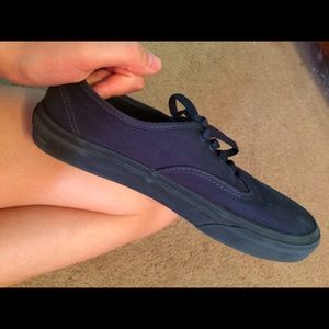 DARK BLUE VANS