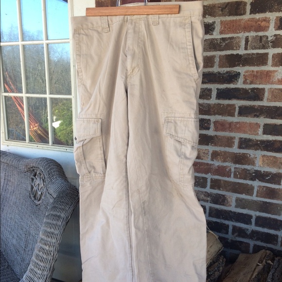Old Navy Khaki Cargo Pants