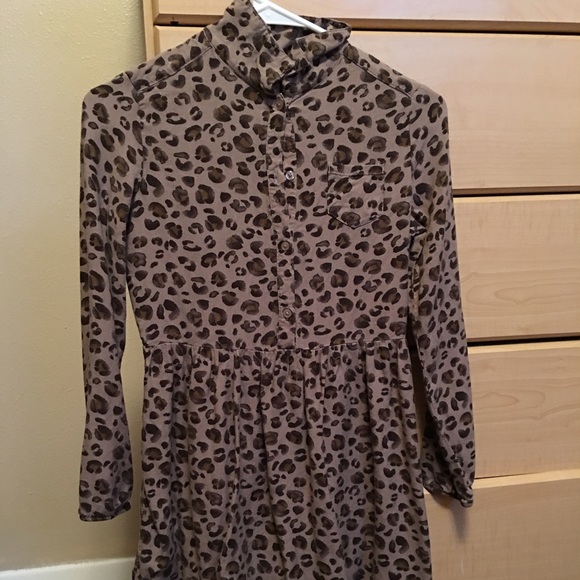 Size 10-12 leopard dress from target