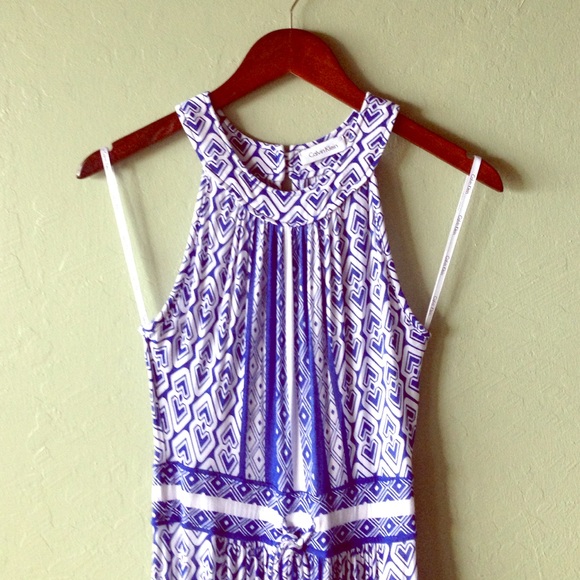 Calvin Klein Grecian Maxi Dress