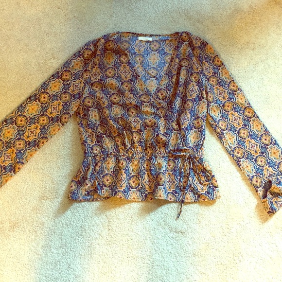 Long sleeve Tulle shirt