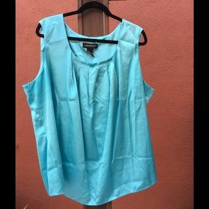 Beautiful Turquoise Lane Bryant Tank Top  - SOLD