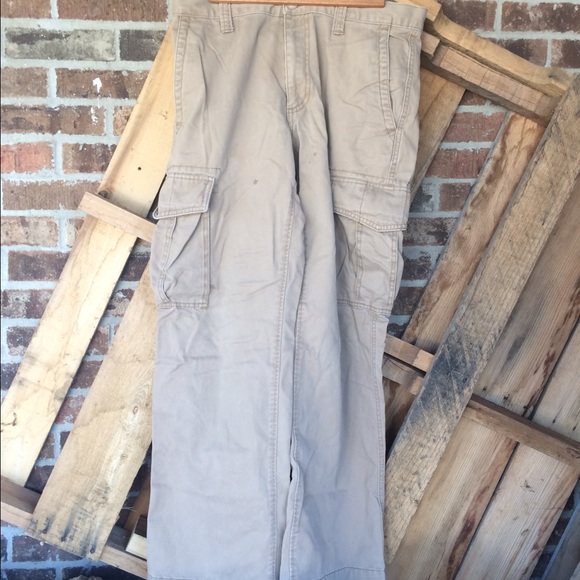 Old Navy Khaki Cargo Pants
