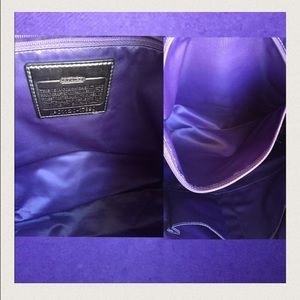 Coach Poppy Glam Tote💜💯AUTHENTIC