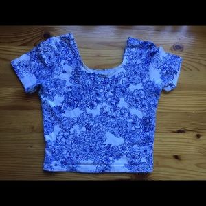 American Apparel crop top