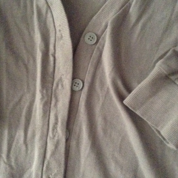 Gray cardigan. - Picture 3 of 3