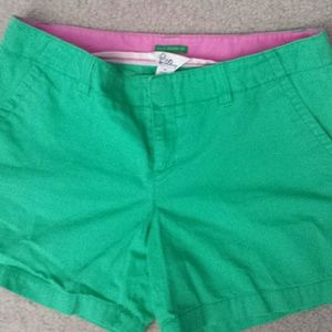 Lily pulitzer palm beach fit Green shorts