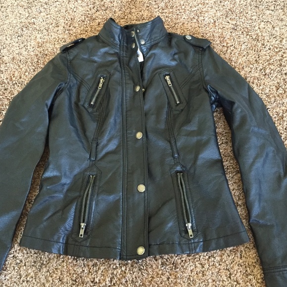Leather jacket