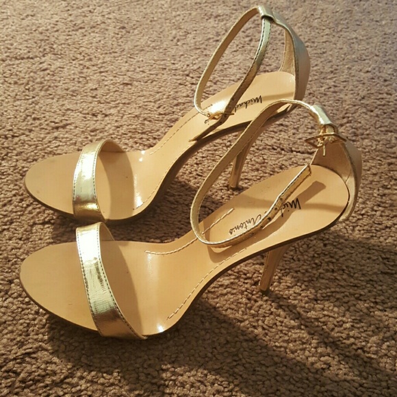 Beautiful Gold Heels