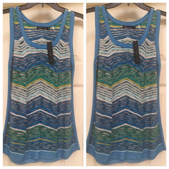 Nic + Zoe Woven Tank