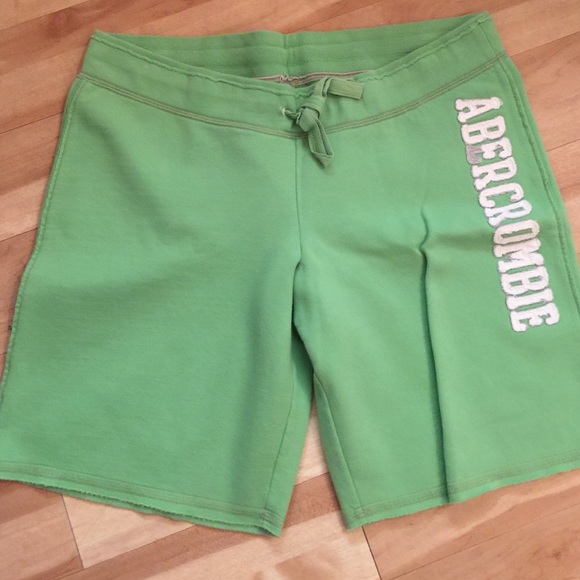 Abercrombie shorts. Light green color.