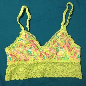 Green bralette