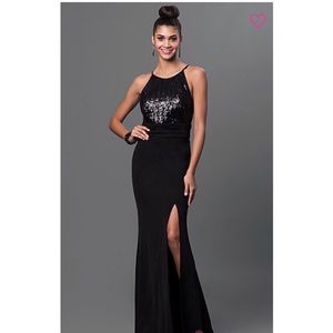 Size Small Black Gown