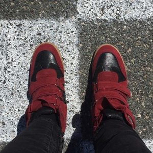 HeartSoul Wedge Sneakers - Size 10