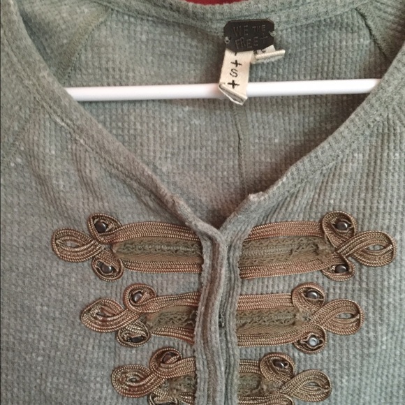 free people gray thermal