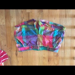 Size 12 old navy plaid shorts