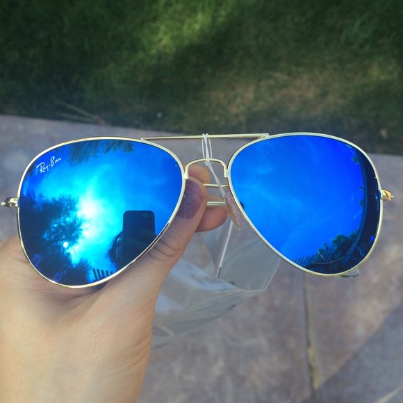 New blue aviators