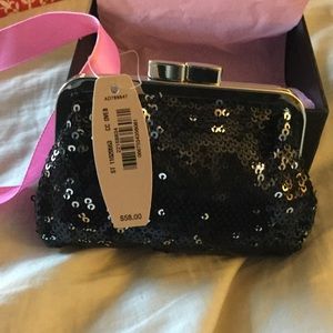 Brand new in box Victoria Secret sequin coin purse