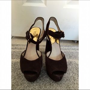 Michael Kors London Suede Heels