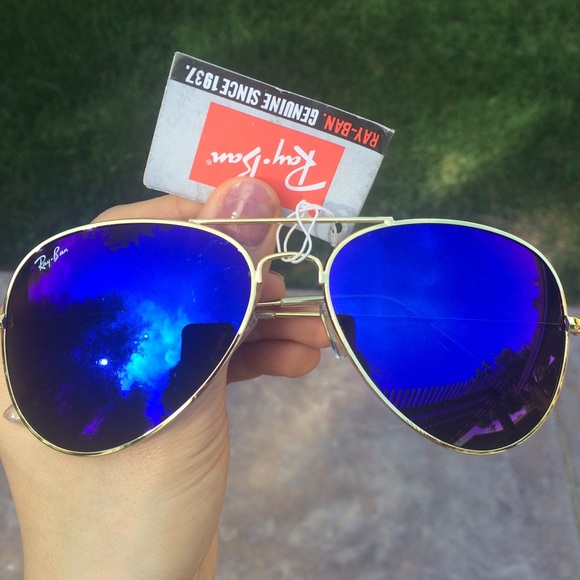 New blue purple aviators