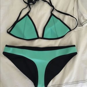 Triangl Aqua Bikini Set
