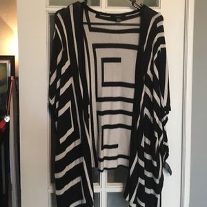 Poncho style sweater