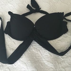 Black Victoria's Secret bathing suit top