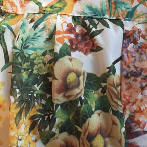 Urban outfitters Floral silk pants - Picture 2 of 3